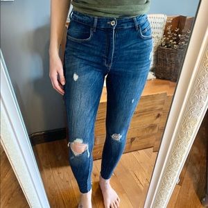 💰3 for $10💰ZARA Trafaluc Jeans High Waisted